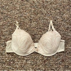 36A White floral bra Coquette